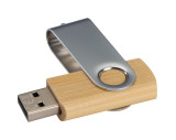 Memoria USB Twist con tapa de madera mediana 8GB